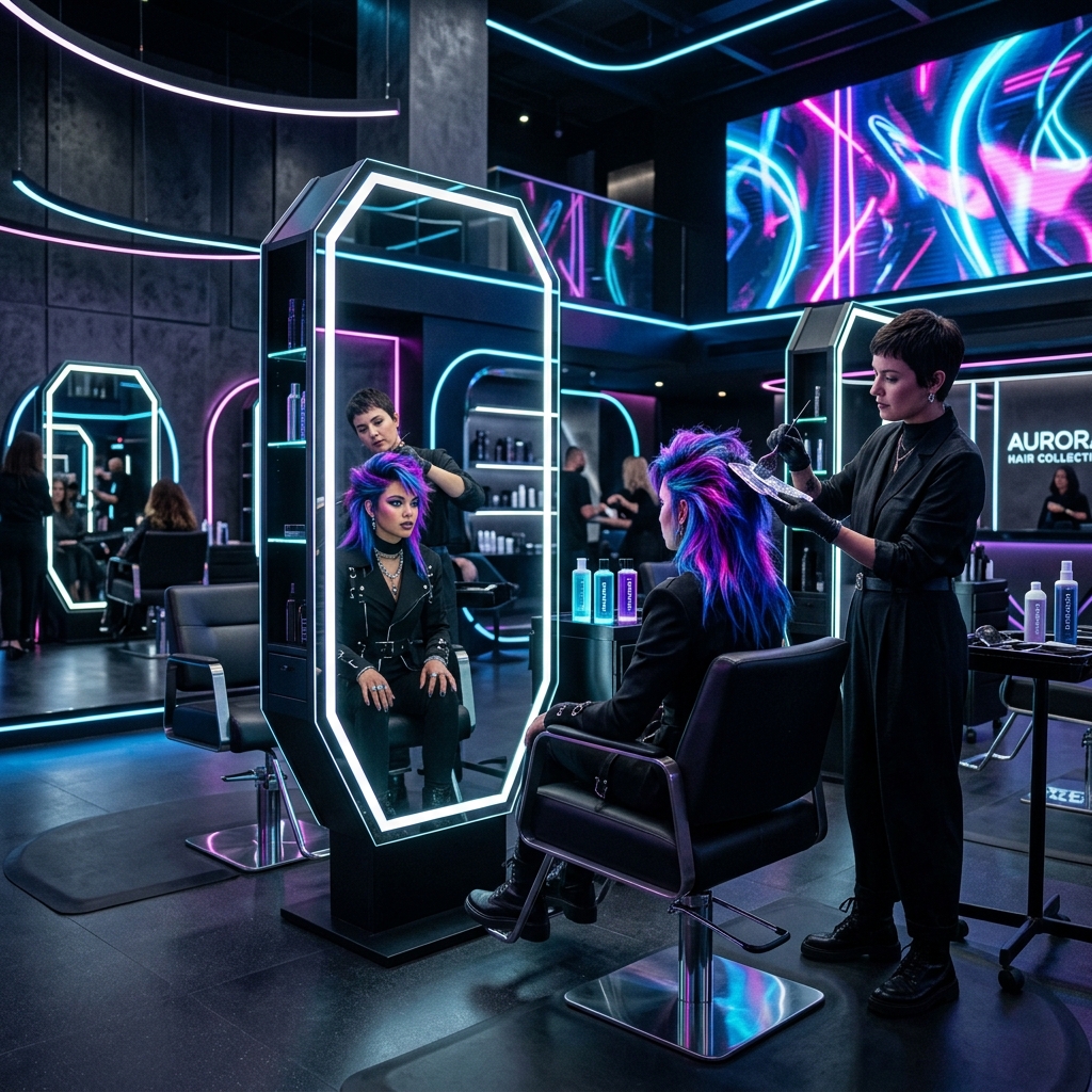 ACS Salon Futuristic High Fashion Hair Styling